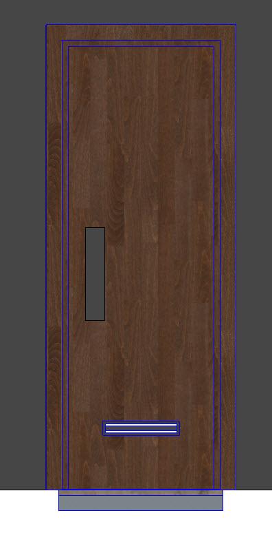 Apartment Toilet Door