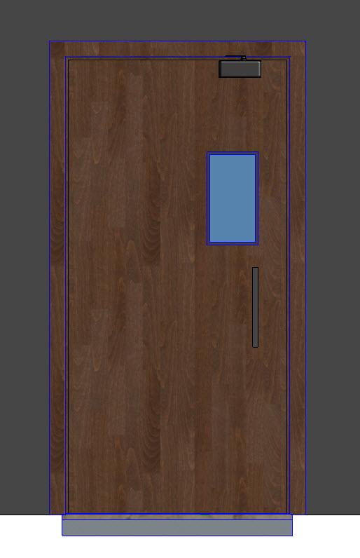 Apartment Staircase Door