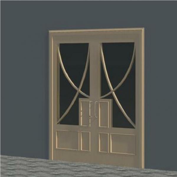 Art Deco Themed Door