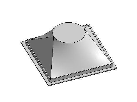 Exhaust Air Grille 0° Blades With 1 Spigot (Horizontal)