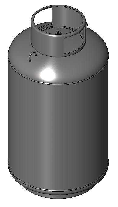 Gas Cylinder - LPG - 210kg