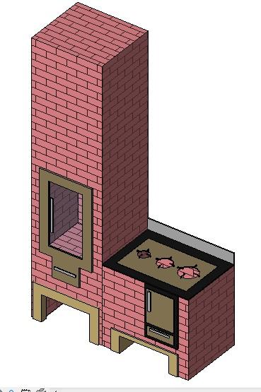 forno e fogão a lenha_Oven and wood stove
