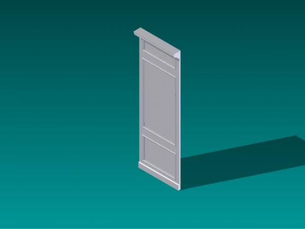 32x96 white wall panel