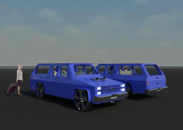 1970's Chevy Suburban