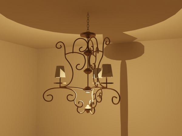 Bronze Chandelier
