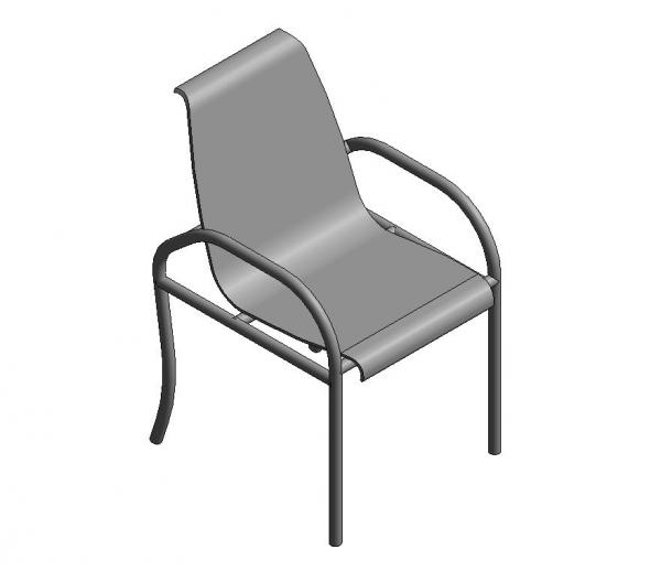 Chair w/End Arms