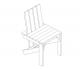 Enzo Mari Chair Sedia 1123 R