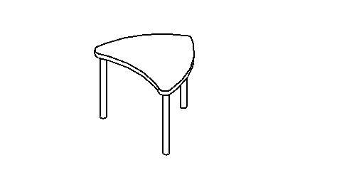 Chevron Collaborative Desk by Balt