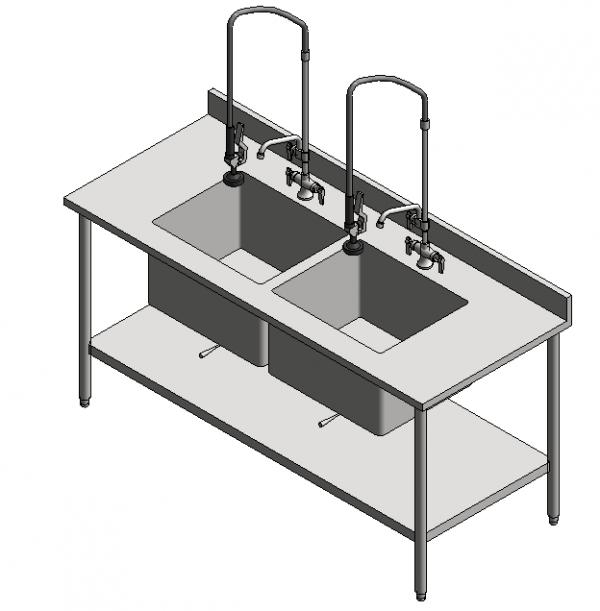 Wash Basin With Counter Revit Family at Jeffrey Crane blog