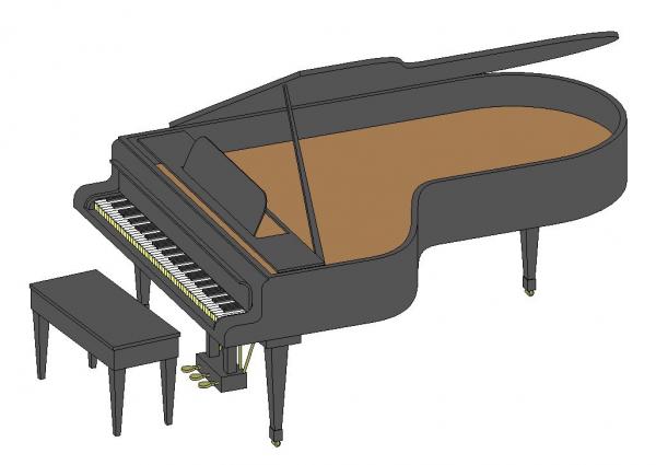 Grand piano