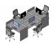 Office desk - 4 seat-PeaceLand