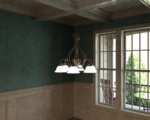 Simple Chandelier