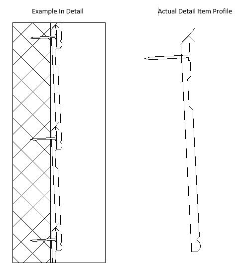 Summit Weatherboard Profile with fixings