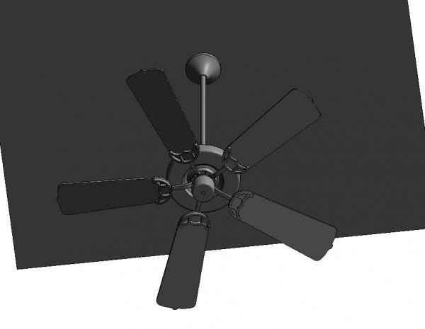 hanging ceiling fan