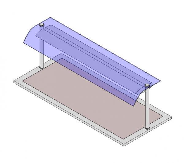 Heated Ceran Hotplate with Gantry
