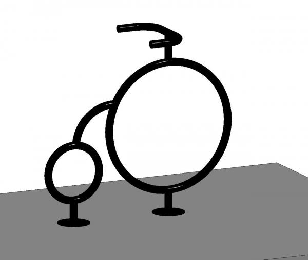 Bike Rack - Highwheeler