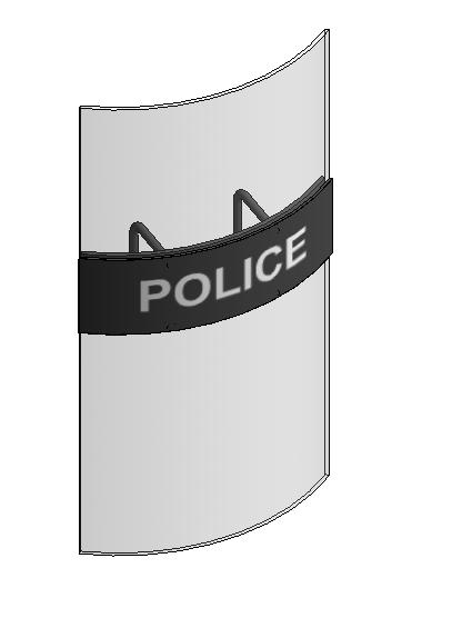 Police riot shield