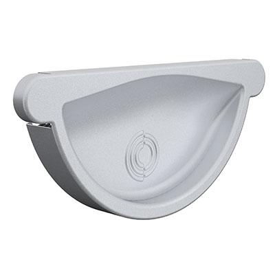 Lindab RG 125 - Gutter Stop End - 3D