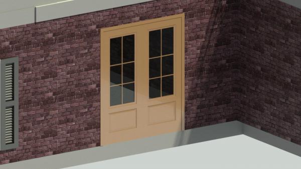 Ornamental Front Door