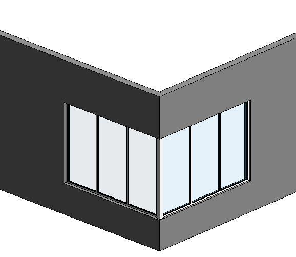 Corner Window With 3 Fixed Panels