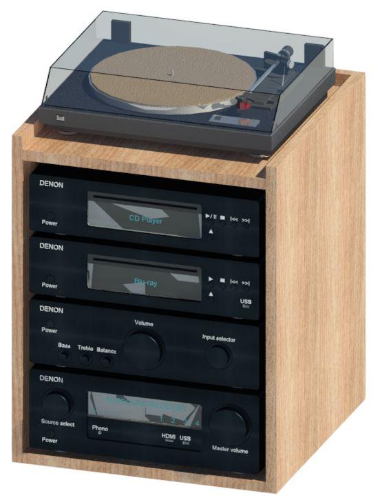 Home cinema and sound station