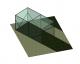 cricket practice net 3m x 3m x 4m