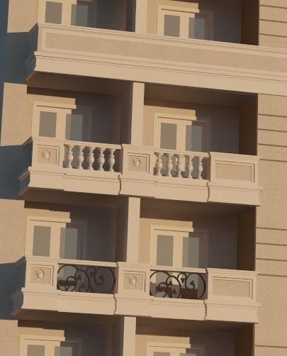 wall corniche/sweep profile