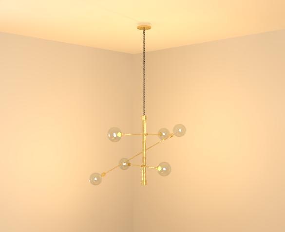 Mobile Modern Chandelier