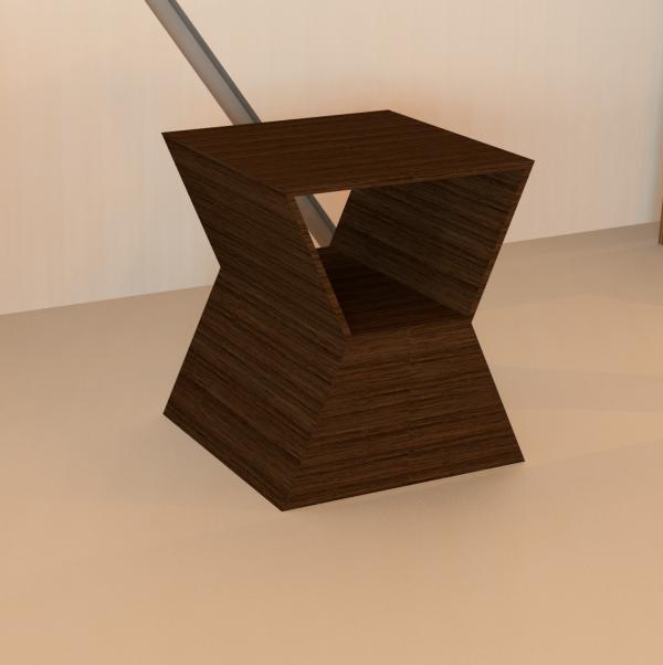 Wooden night stand