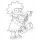 Lisa Simpson 2D