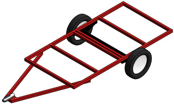 Harbor Freight 4'x8' trailer