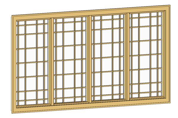 ANdersen Casement Quadruple