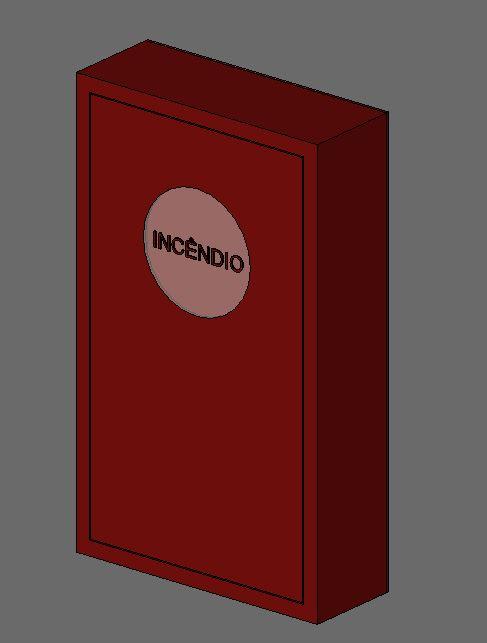 Abrigo de Sobrepor para Mangueiras/Hidrante - Fire Hydrant