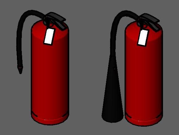 Extintores de Parede - Fire Extinguisher