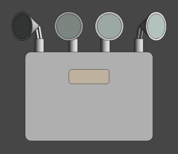 Luminária de Emergência - Farol de Led - Emergency Light