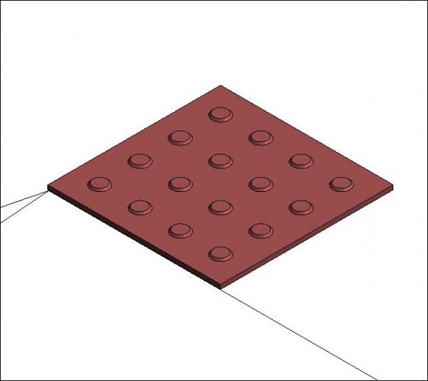 Ladrilho Podotátil 20 x 20