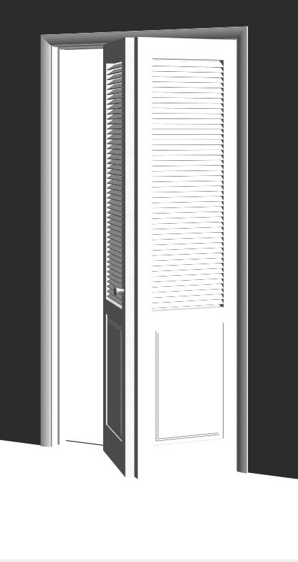 2 Panel Bifold Door