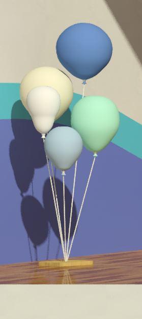 Suporte com Balões - Baloons