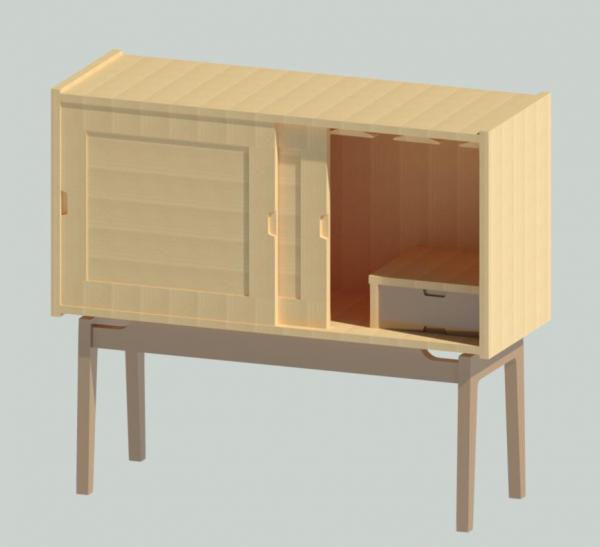 Mid-Century Credenza