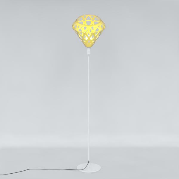Yellow foor lamp ZAHA LIGHT
