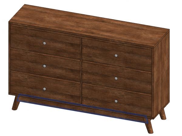 Mid Century Modern Dresser