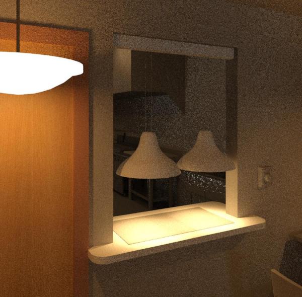 Pass Thru Food Warmer Window