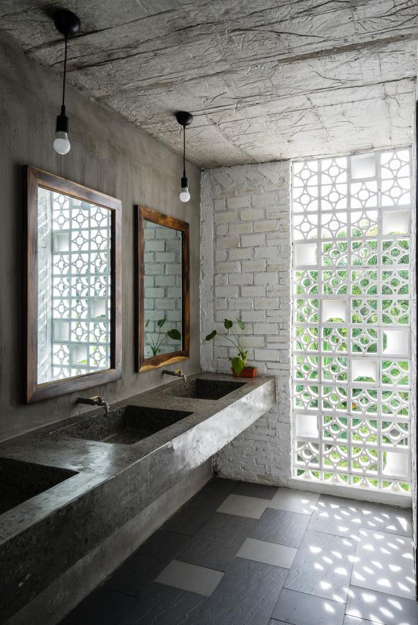 Air brick curtain wall type 2