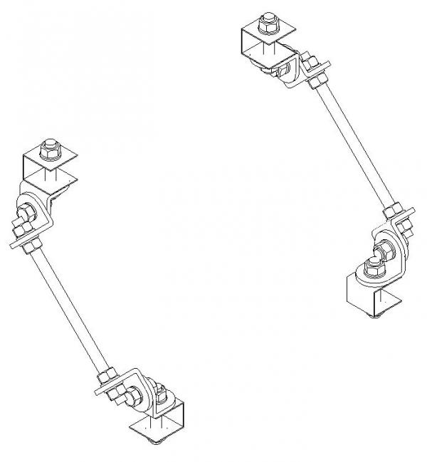 Seismic Cable Rack Support_Cross-Over