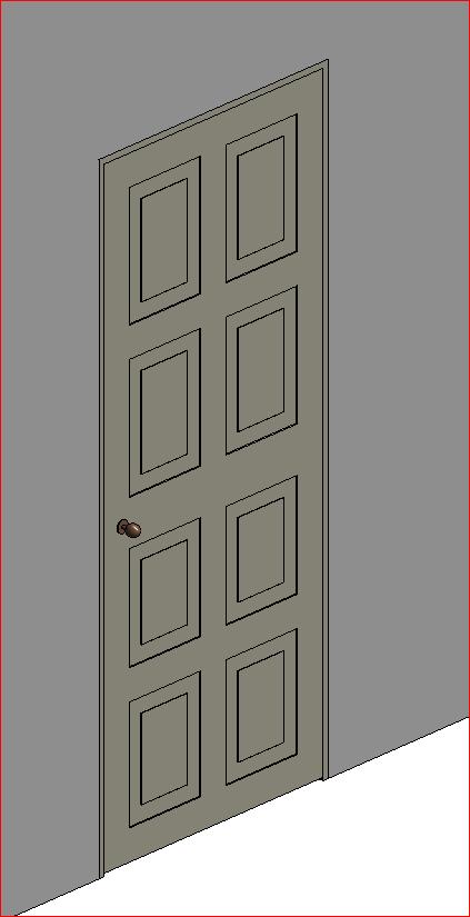 PUERTA METALICA 8 TABLEROS