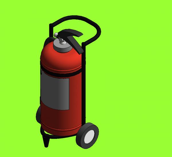 ME-CO2 Fire extinguisher_Trolley type