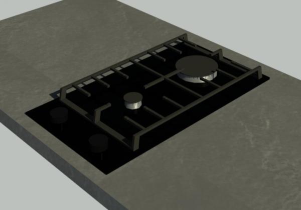 Ceramic Gas Hob_2 burners