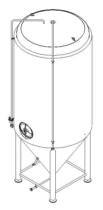 100 Barrel Fermenter