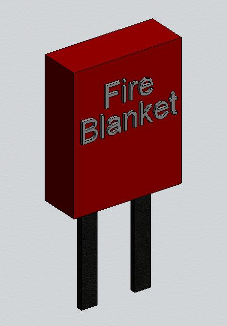 Fire Blanket housing