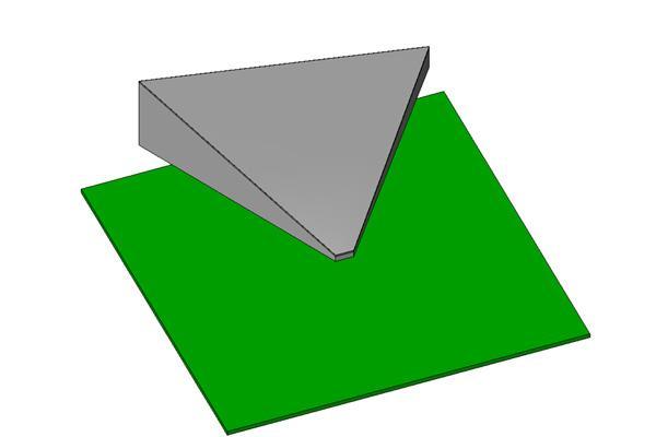 Roof Cricket - 3 point adjustable